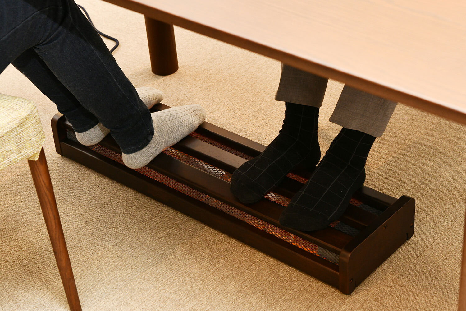 楽天市場】【500円OFFクーポン】3日20時～ 木枠フットヒーター 幅49cm