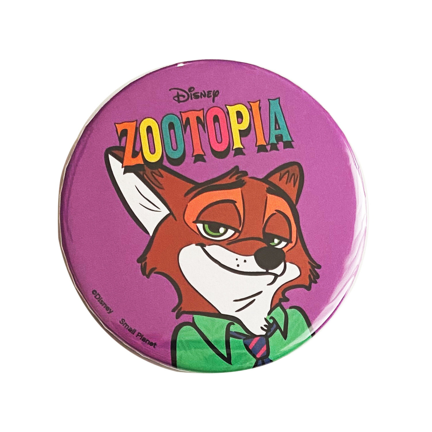 ズートピア 缶バッジ キディランド 特典 ニックワイルド ニック 非売品