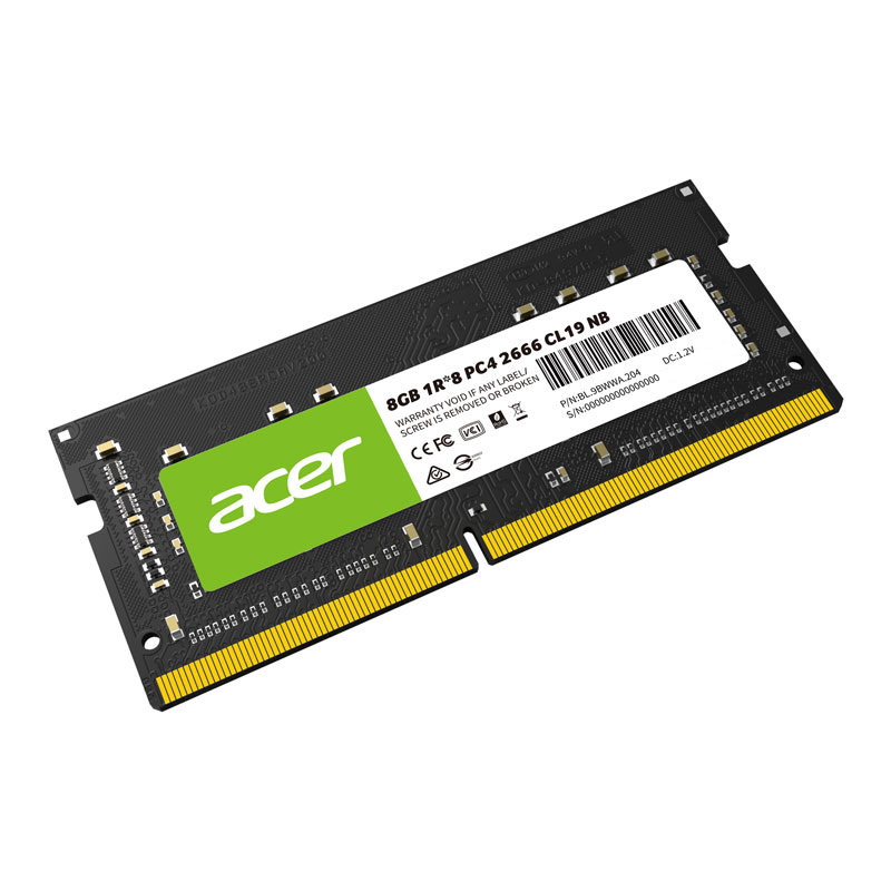 楽天市場】AcerノートPC用メモリ PC4-21300(DDR4-2666) 8GB 【永久保証