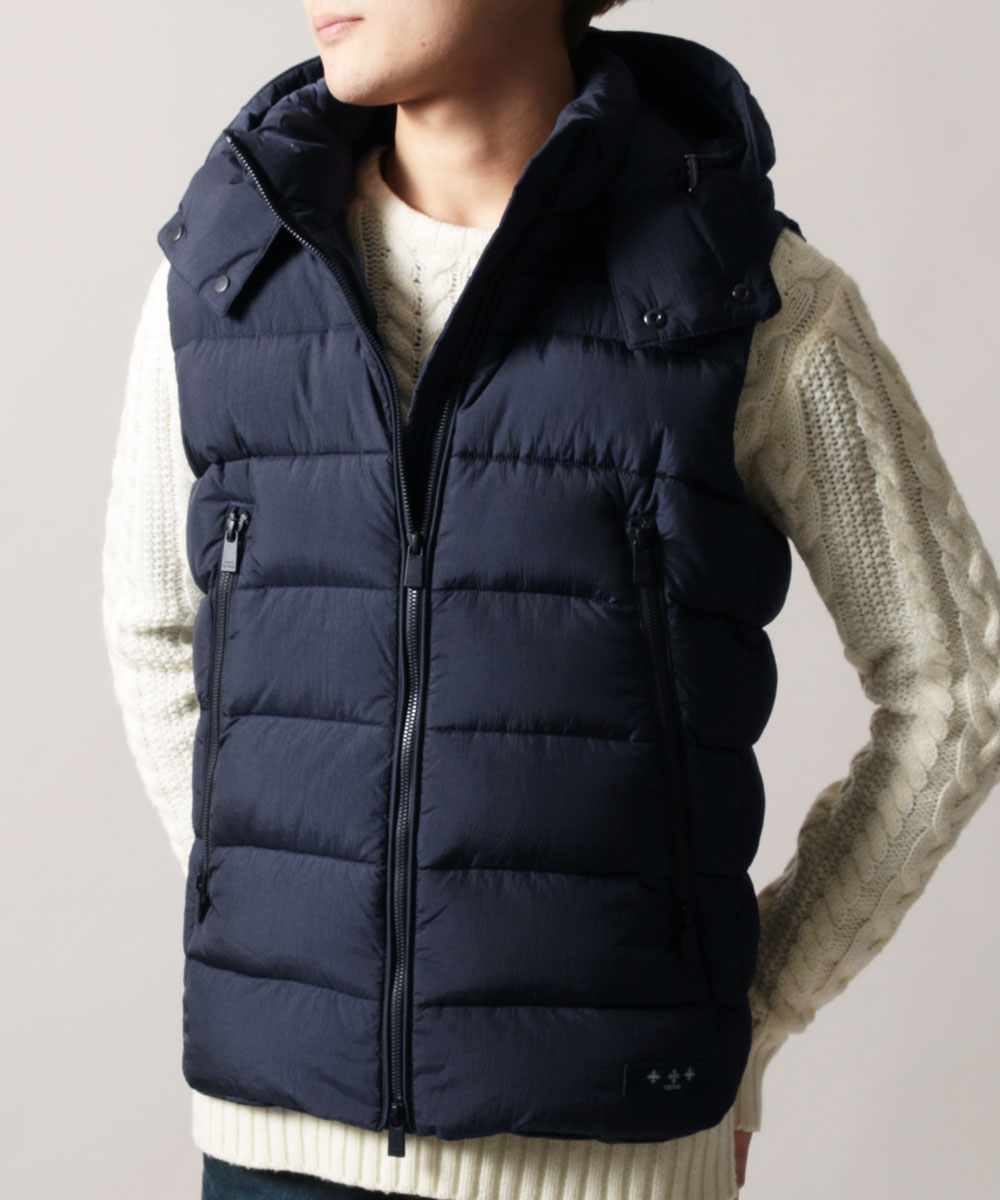 楽天市場】TATRAS ダウンベスト メンズ タトラス CURONE クローネ 秋冬