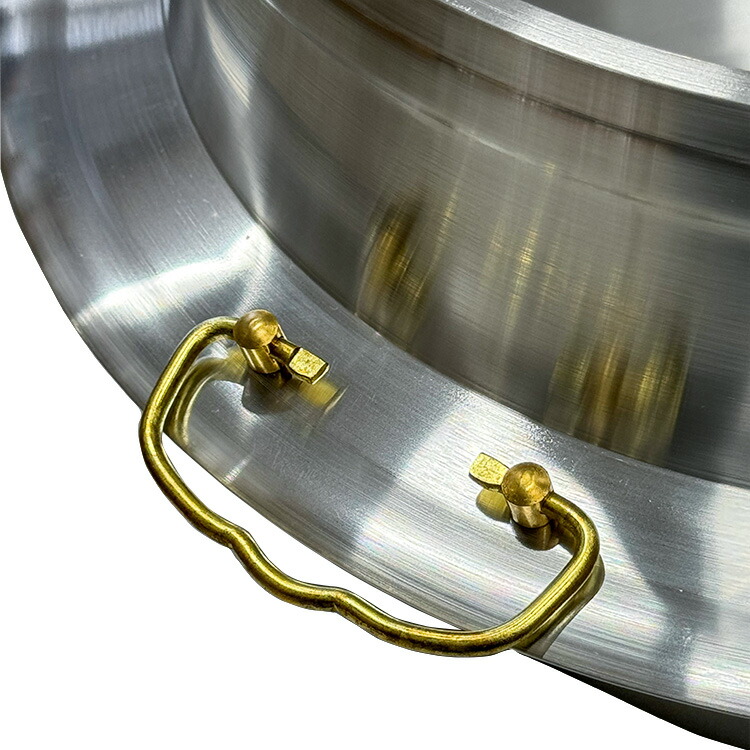 楽天市場】アルミ製 羽釜 2升4合 蓋セット カン付 28cm 日本製 釜 お釜