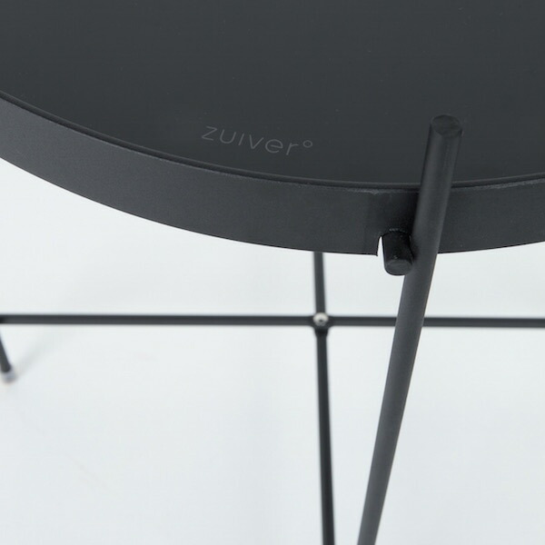 楽天市場】Zuiver サイドテーブル ローテーブル ガラス ブラック 丸
