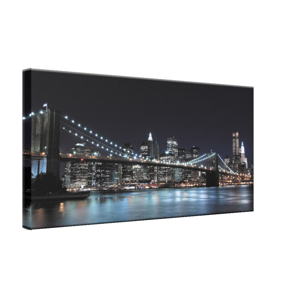 楽天市場】絵画 インテリア アートパネル ブルックリンブリッジ W100cm