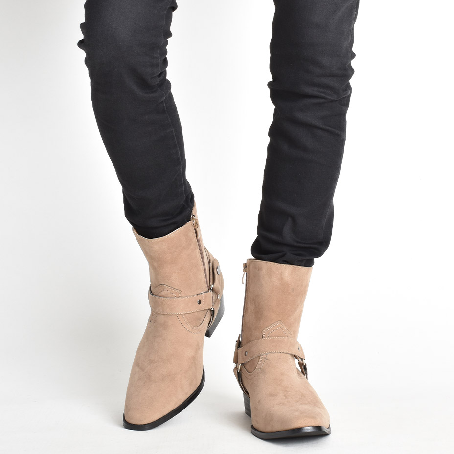 楽天市場】リングブーツ ショートブーツ ヒール 4.5cm 黒 ブーツ