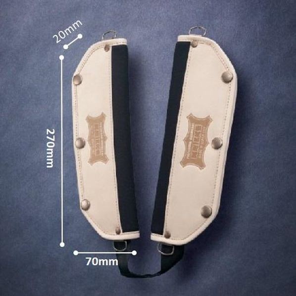 楽天市場】KNICKS ヌメ革後付ショルダーパットセット(ズレ防止タイプ