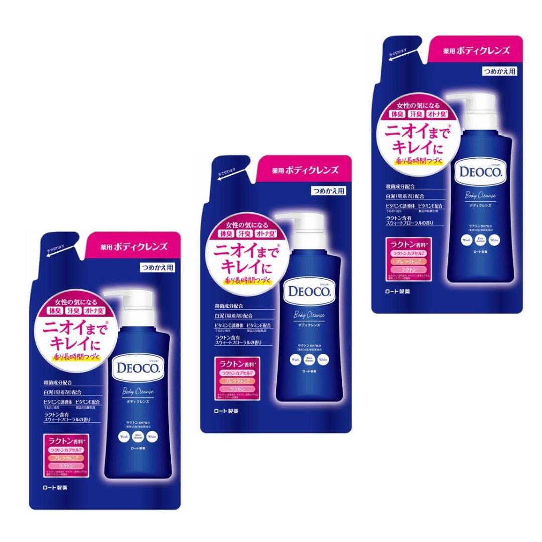 企画品】デオコ シャンプー&コンディショナー&ボディクレンズ 本体(1