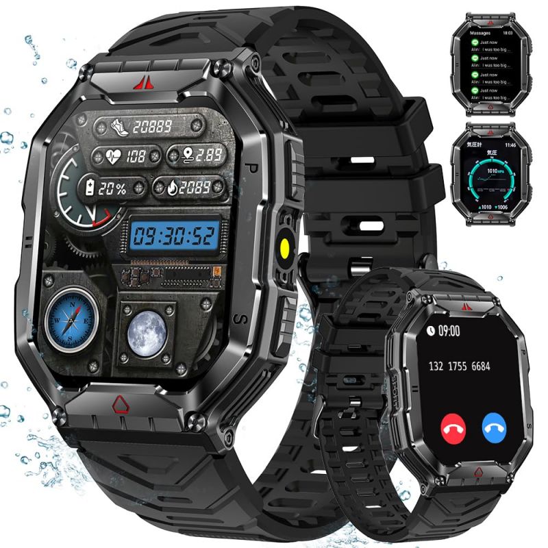 楽天市場】2025年革新モデル スマートウォッチ Bluetooth5.3通話機能