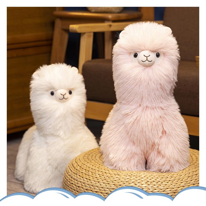 楽天市場】超可愛 アルパカ ぬいぐるみ 動物 アルパカ 縫いぐるみ 店