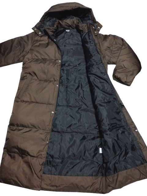 楽天市場】【デサント】フード付 スーパーロングダウンコート DAT