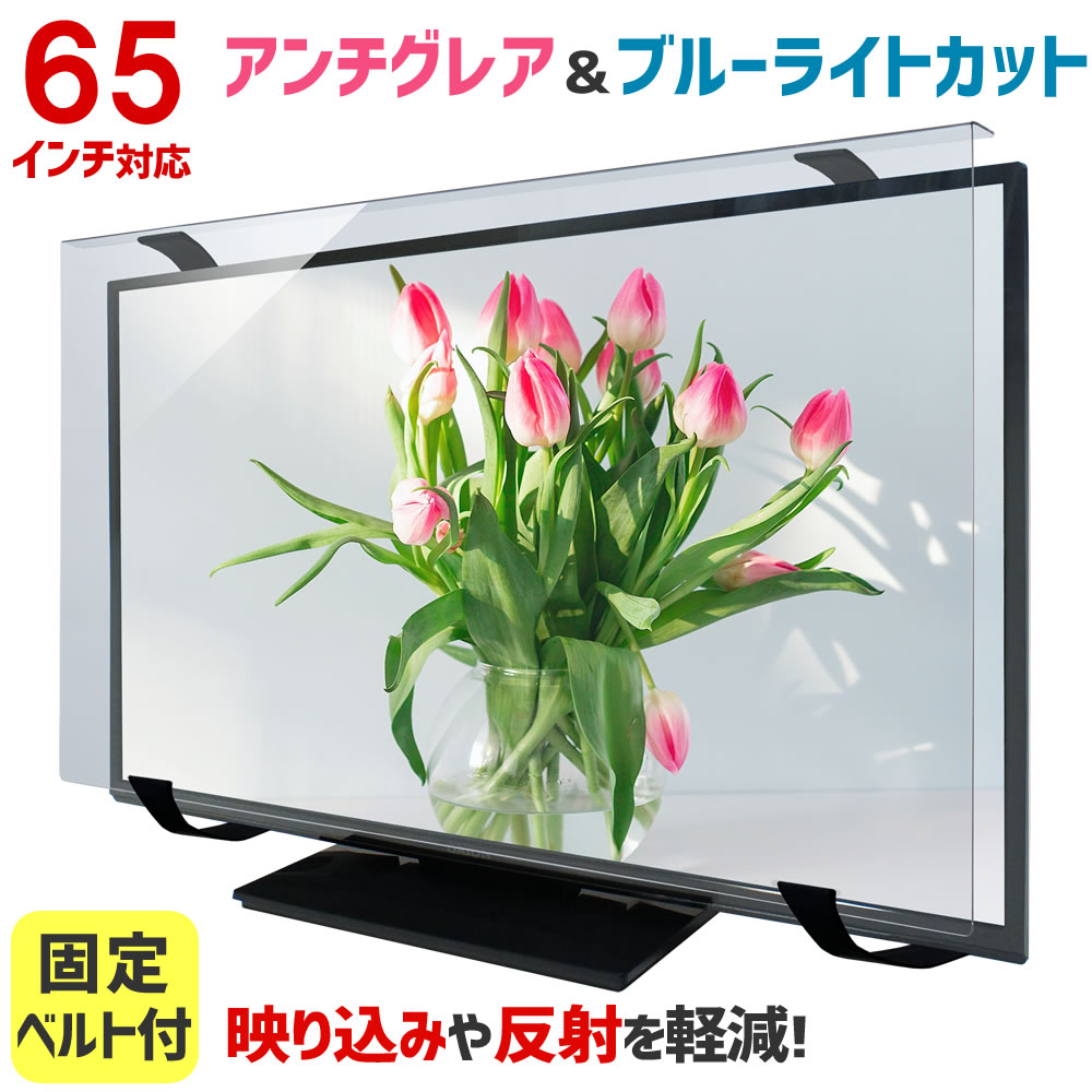 楽天市場】アンチグレア ブルーライトカット 液晶テレビ保護パネル 65