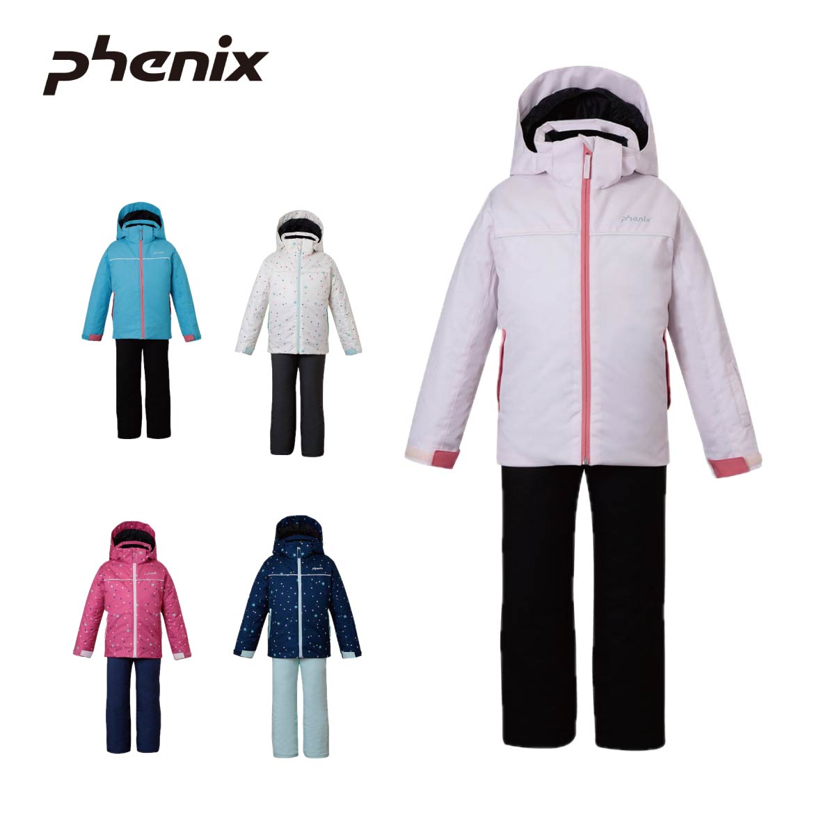 phenix フェニックススキーウェア・サイズL・白 ホワイトスキーウェア