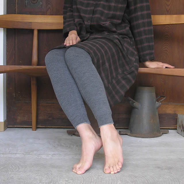 楽天市場】【冬季限定】大法紡績 冷えとりスパッツ〔シルク&ウール