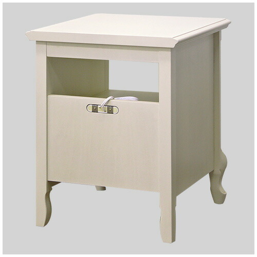 楽天市場】東海家具 FLEUR-WH ナイトテーブル TOKAI KAGU フルールWH