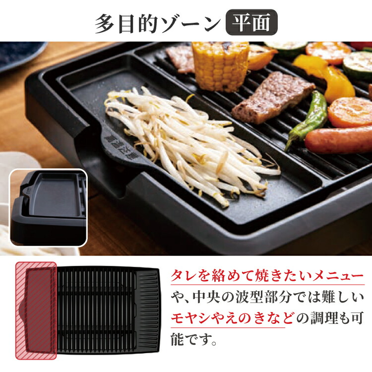 楽天市場】【公式】ピーコック 焼肉プレート 無煙 電気焼肉器 減煙