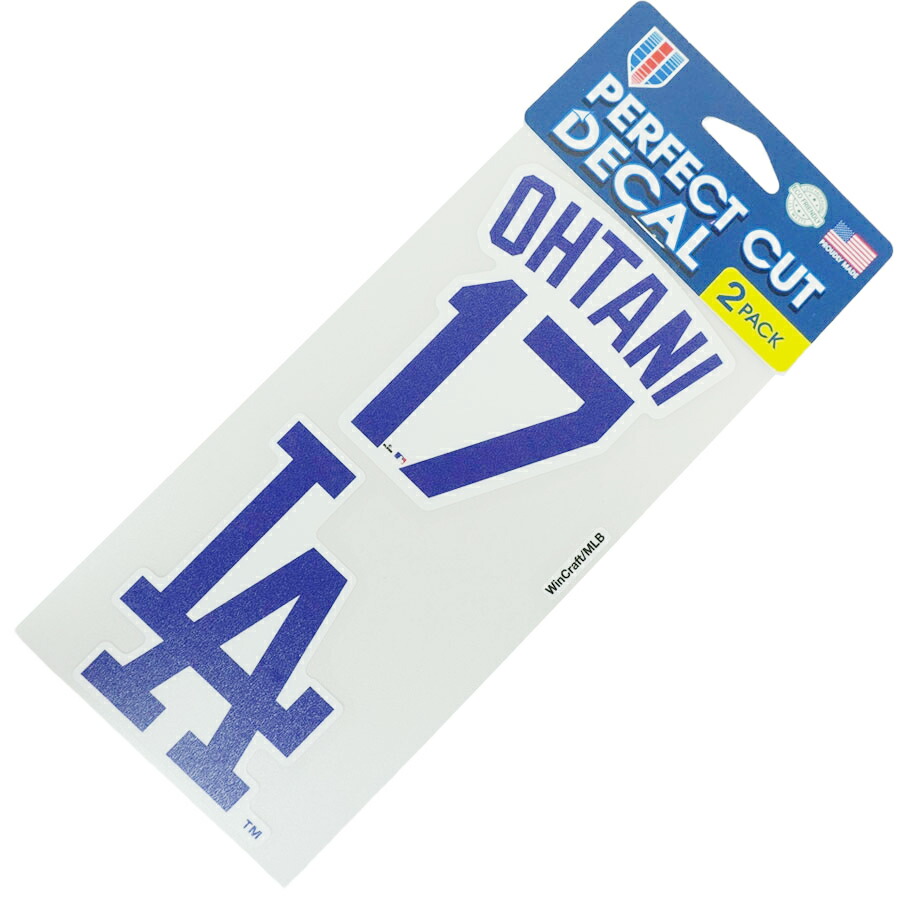 楽天市場】大谷翔平 ステッカー セット 公式 ドジャース グッズ定形外