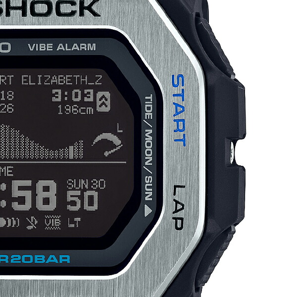 楽天市場】G-SHOCK G-LIDE Gライド ブラック GBX-100-1JF メンズ