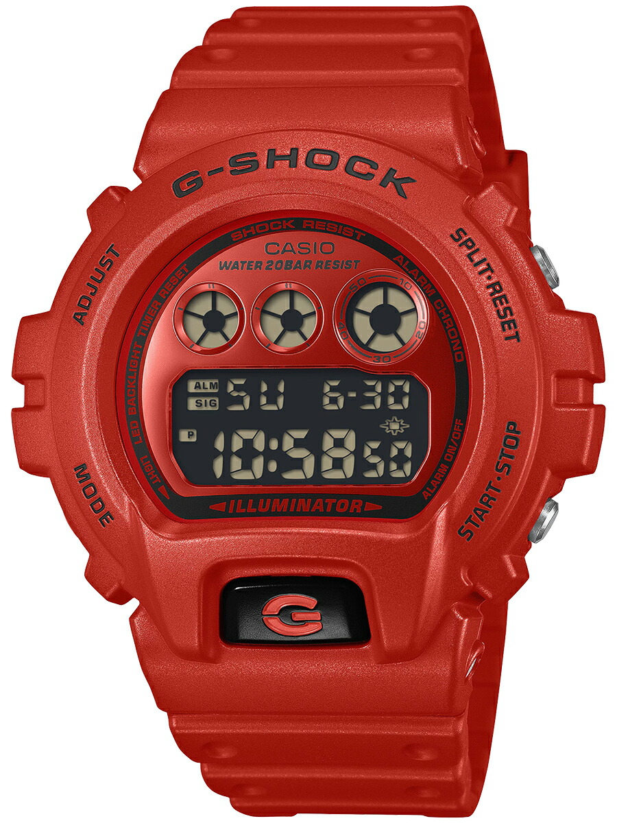 楽天市場】G-SHOCK アイコニック スタイルズ レッド ブラック