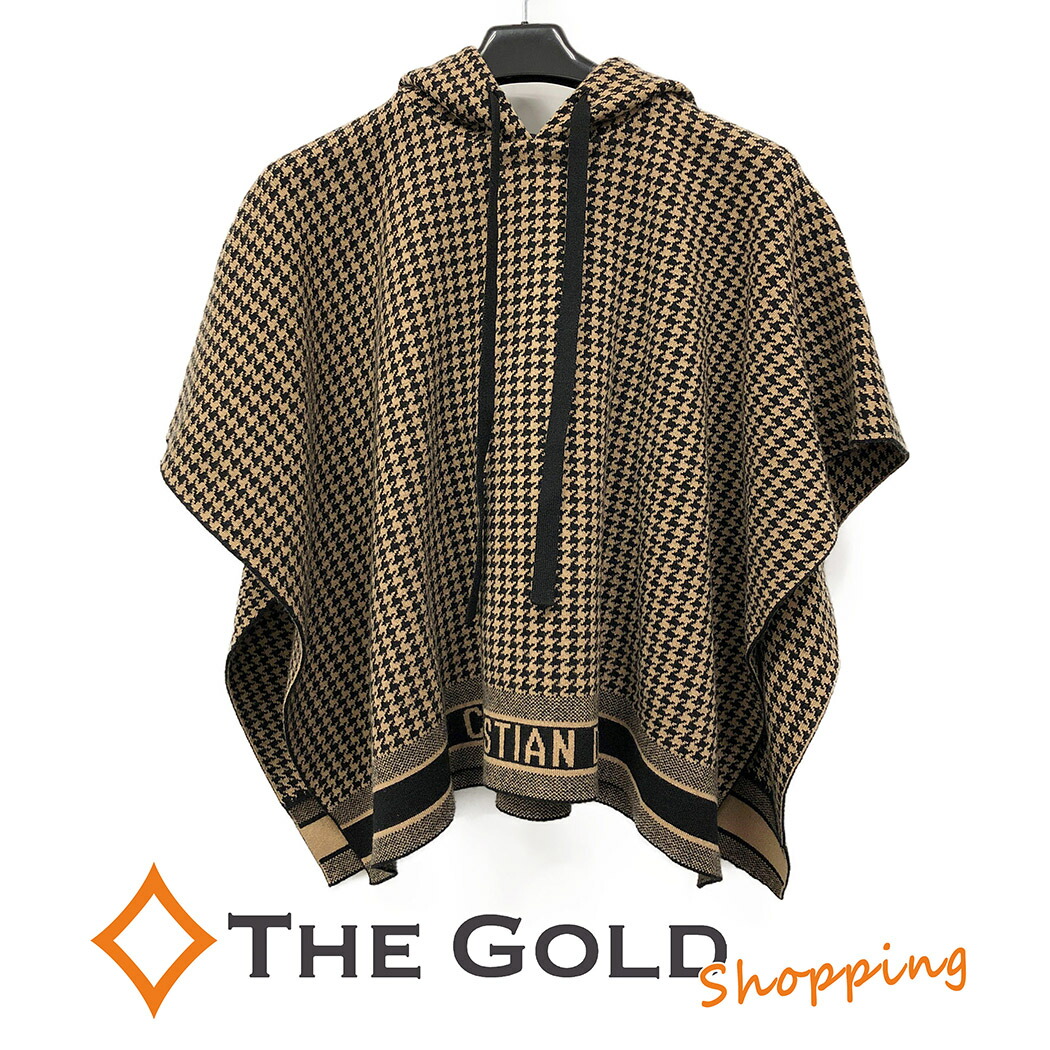 楽天市場】クリスチャンディオール☆ ケープ ポンチョ 024C12AM035 XS