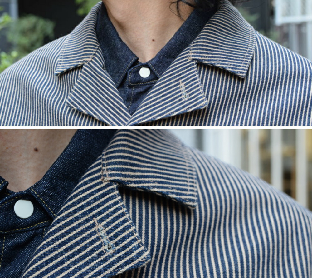 楽天市場】AT-DIRTY WORKERS JACKET BROWN HICKORY 新商品 アット