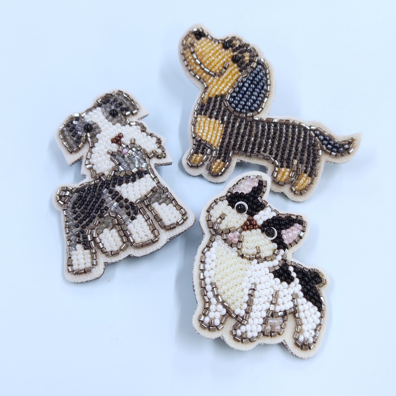 aprosio&coアプロジオ・大型犬ブローチ・未使用品 aprosio&co