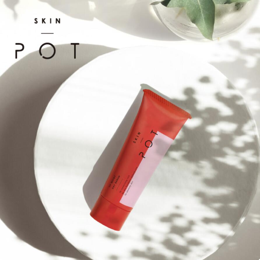 楽天市場】スキンポット 日焼け止め 美容液 UVモイストデイセラム