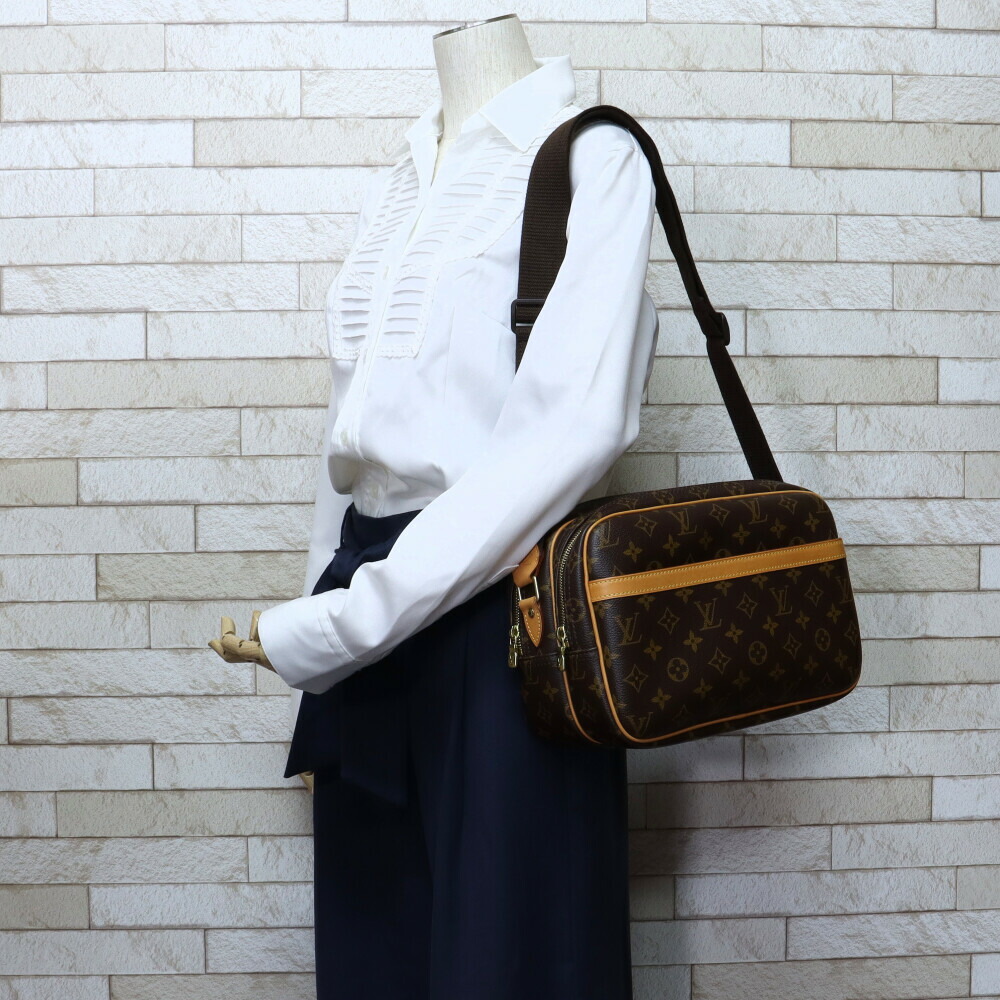 楽天市場】ルイヴィトン LOUIS VUITTON リポーターPM モノグラム