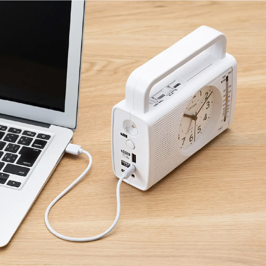 楽天市場】CITIZEN リズム 防災クロック 4RQ002-003 // シチズン 防災