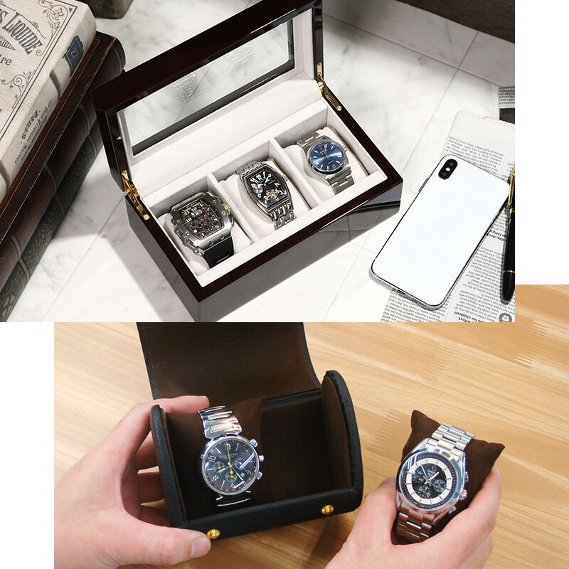 楽天市場】腕時計クッションアイボリー5個セット 四角型 : 腕時計収納