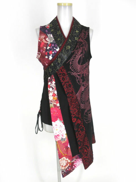 楽天市場】【中古】Qutie Frash / ノースリーブ着物インナーチュニック