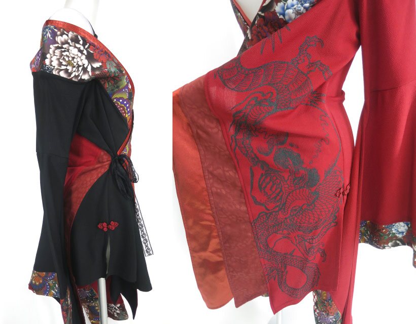 楽天市場】【中古】Qutie Frash / オフショル着物カーディガン