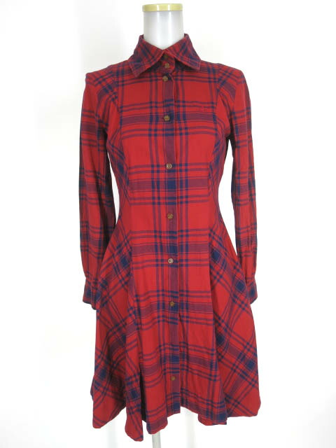 楽天市場】【中古】Vivienne Westwood RED LABEL / チェック柄シャツ