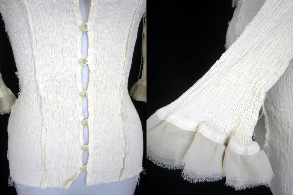 楽天市場】alice auaa / 楊柳ガーゼ七分袖ブラウス アリスアウアア