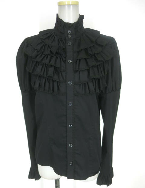 楽天市場】【中古】 Moi-meme-Moitie / 5段フリルブラウス モワメーム