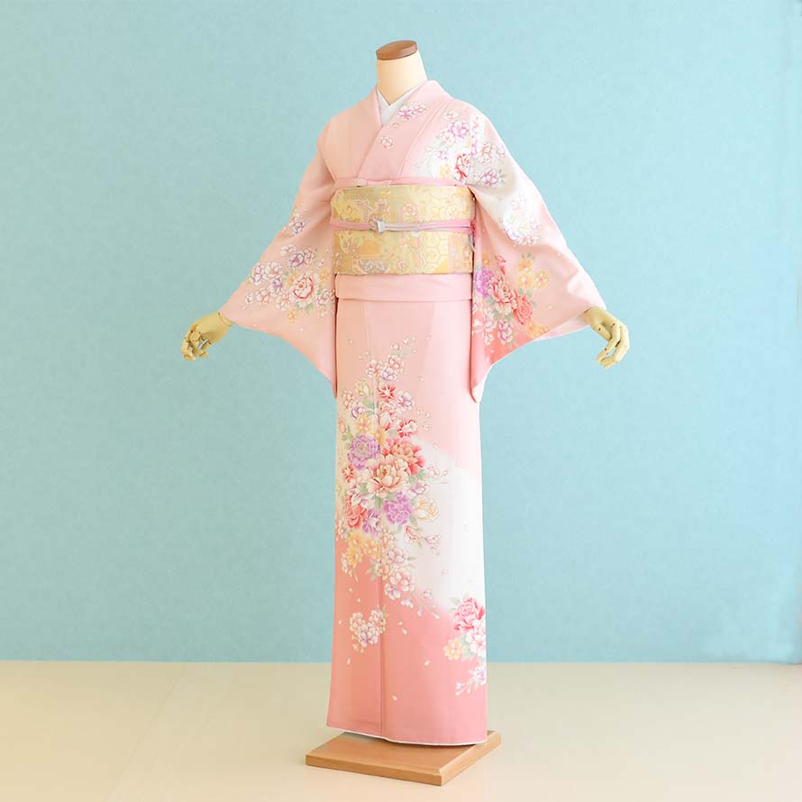 楽天市場】【レンタル】訪問着 レンタル フルセット 【HM0012】【薄