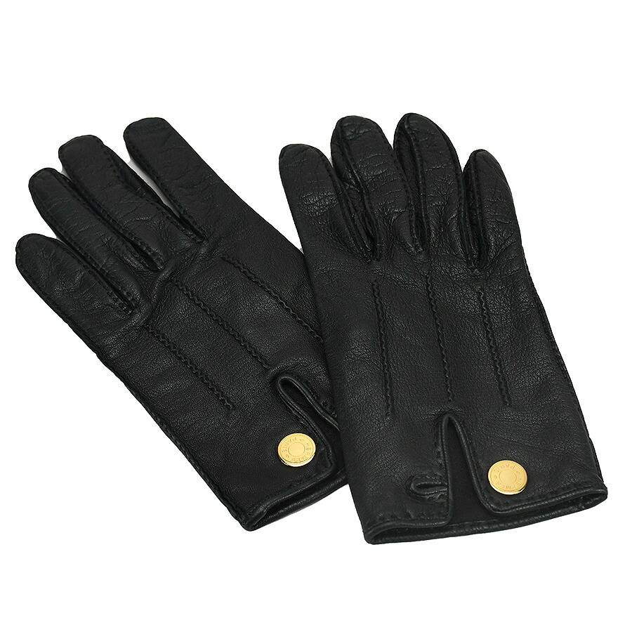 楽天市場】エルメス HERMES グローブ セリエボタン 本革 手袋