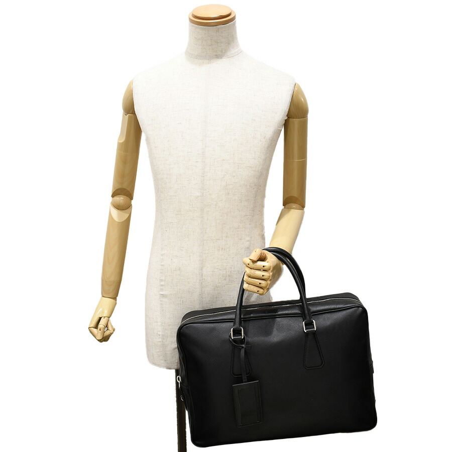 楽天市場】PRADA プラダ ビジネスバッグ ブリーフケース 書類鞄 VS0088