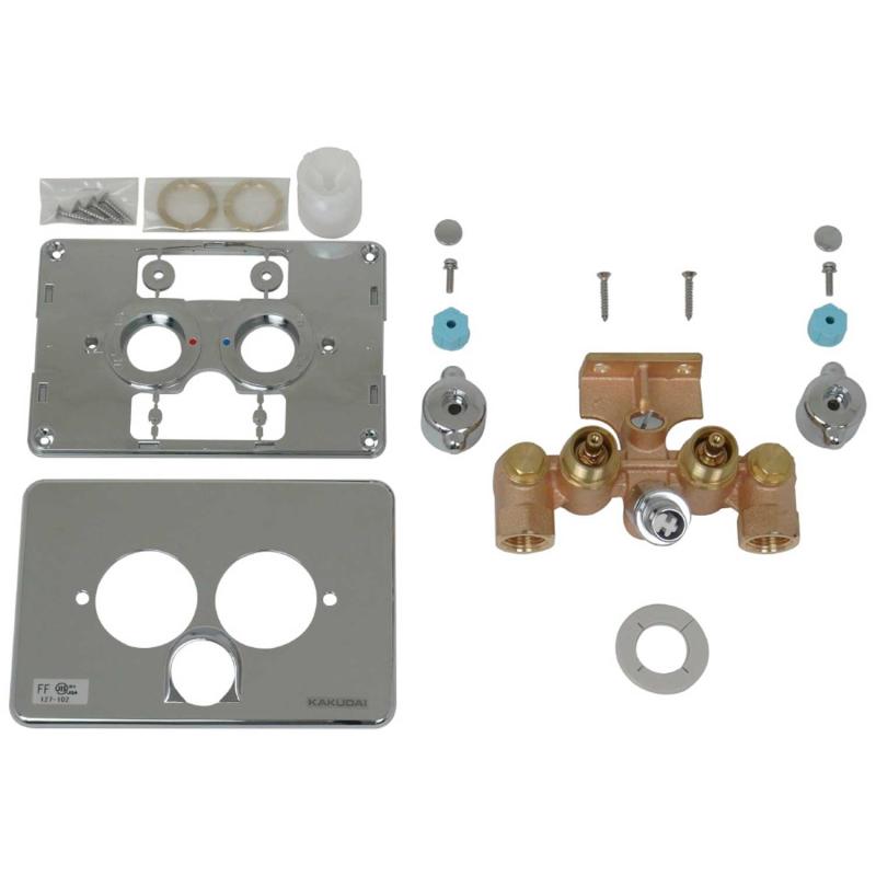 楽天市場】カクダイ 洗濯機用混合栓 立ち上がり配管用 127-102 : TOMstore