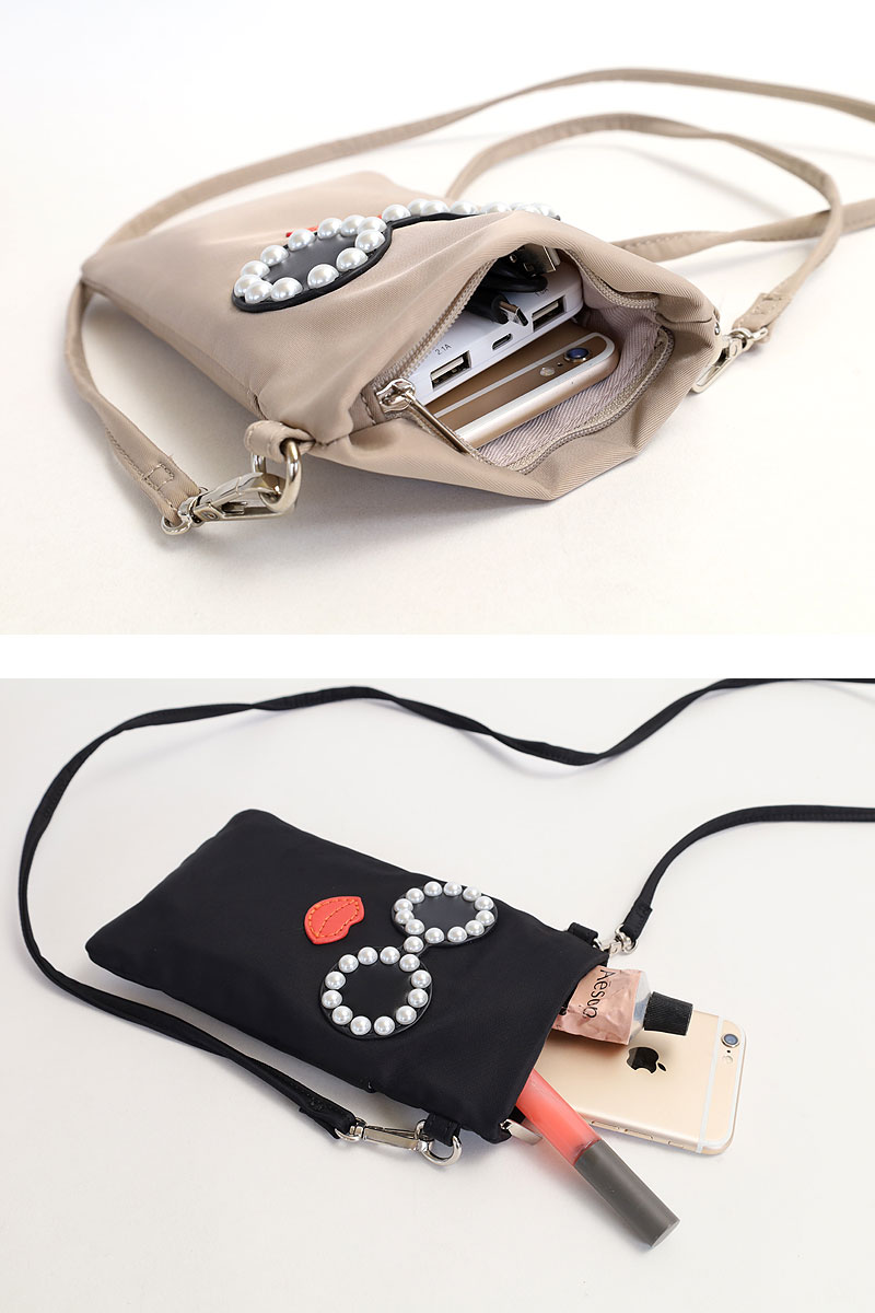 楽天市場】アジョリー バック パールサングラス モバイルポーチ a