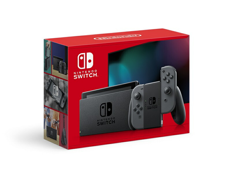 楽天市場】Nintendo Switch本体 Joy-Con(L)/(R)グレー クロネコヤマト