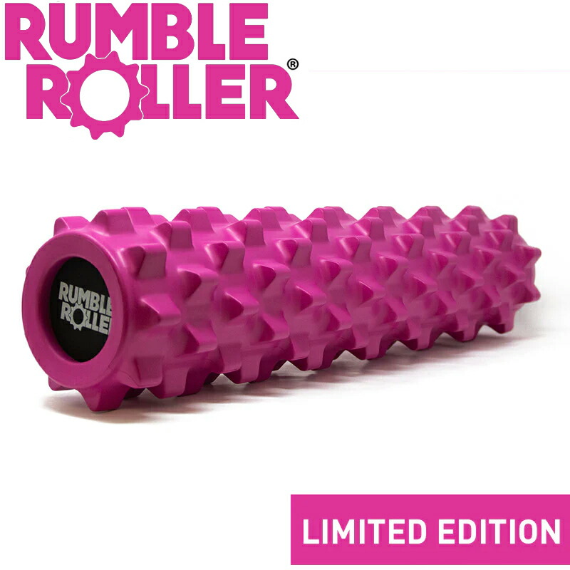 RUMBLE ROLLER ランブルローラー ピンク 楽天市場】 エクササイズ用品 > ランブルローラー : トレーニング