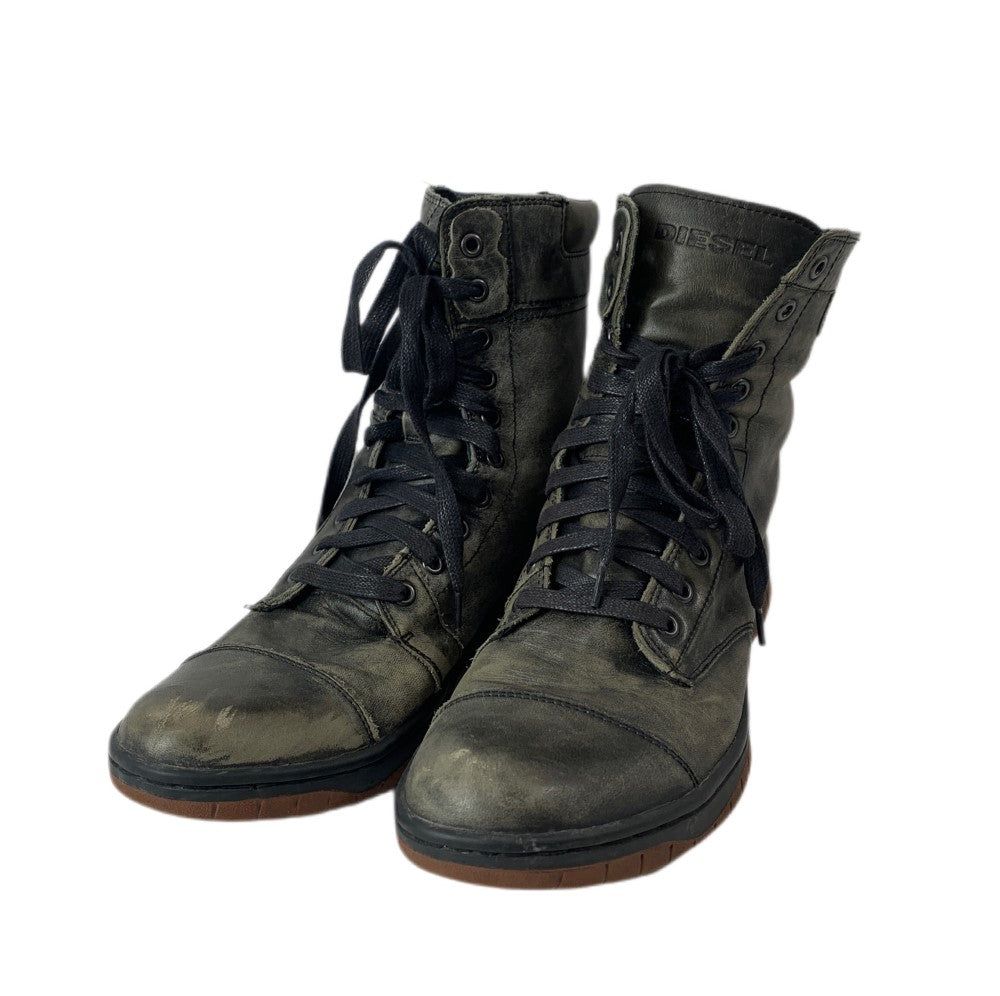 楽天市場】DIESEL ディーゼル レースアップブーツ RN93243 レザー