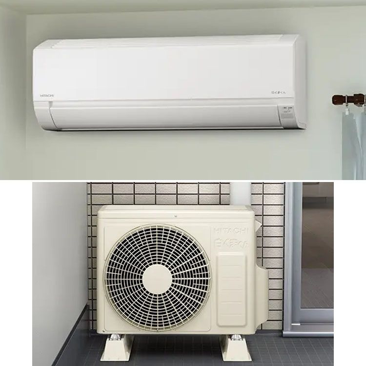 楽天市場】エアコン 8畳 工事費込 日立 日立ルームエアコン 8畳用