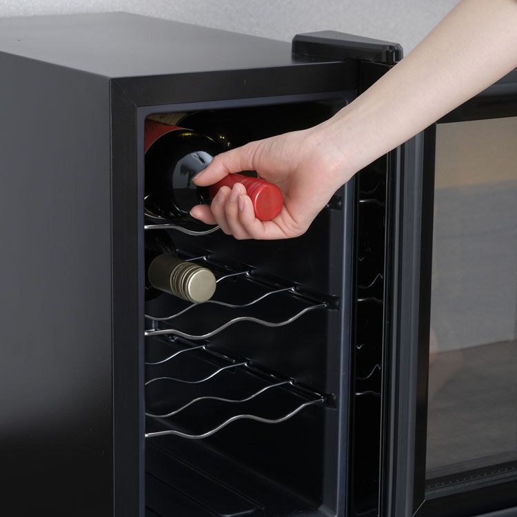 楽天市場】ワインセラー 家庭用 小型 8本 ペルチェ式ワインセラー 25L