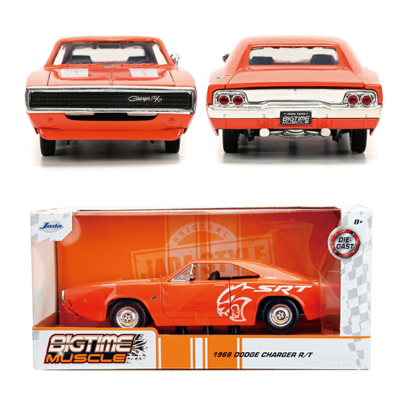 楽天市場】JADATOYS BIGTIME [ 1968 Dodge Charger R/T ]JADA TOYS 1
