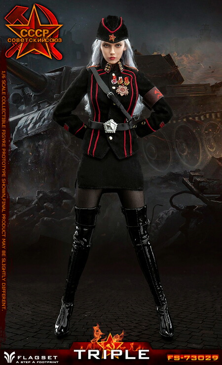 レッドアラート ソビエト軍女性将校カチューシャ 1/6スケールタイプ