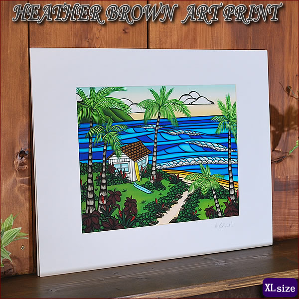 楽天市場】【へザーブラウン】【Heather Brown】ART PRINT XL HAWAII