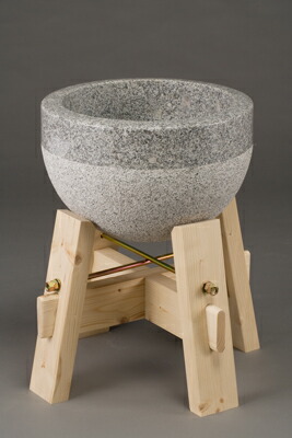 楽天市場】石臼 2升用 【餅つき臼・御影石製】 : 梅沢木材工芸社