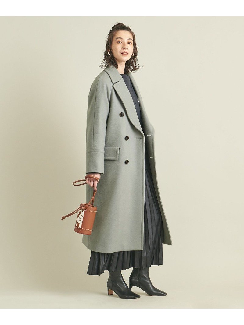 楽天市場】【SALE／50%OFF】BY HAMILTON WOOL MIX ロングPコート 21FW