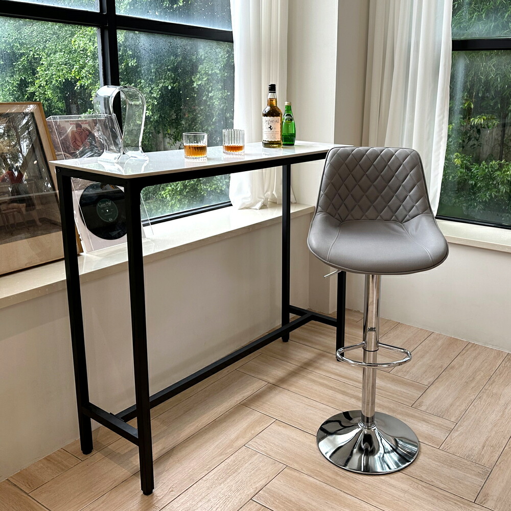 楽天市場】UNHO バーテーブル カウンターテーブル 大理石 作業台 ハイ