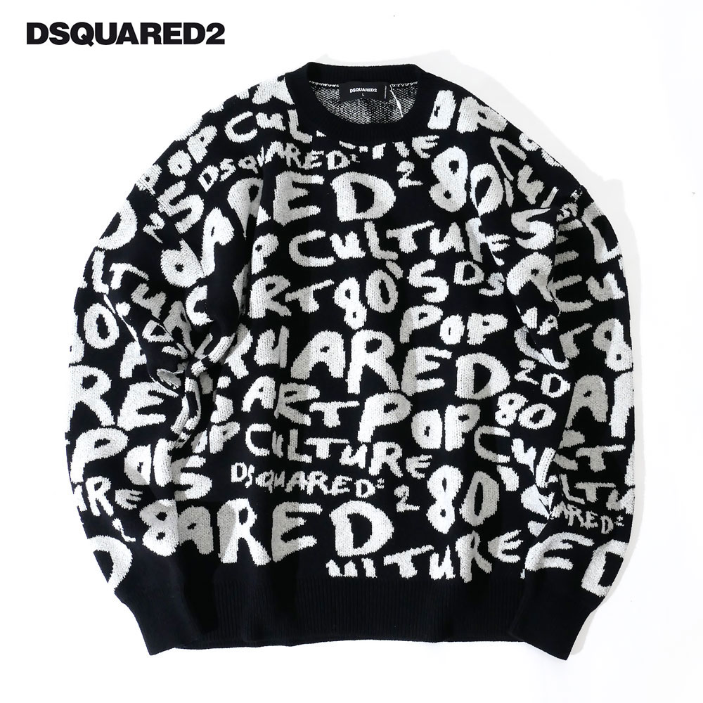 楽天市場】DSQUARED2（カラーブラック）（ニット・セーター｜トップス